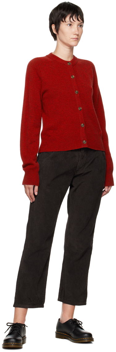 Панталони YMC Corduroy Pants Кафяво | Q4TAL, 3