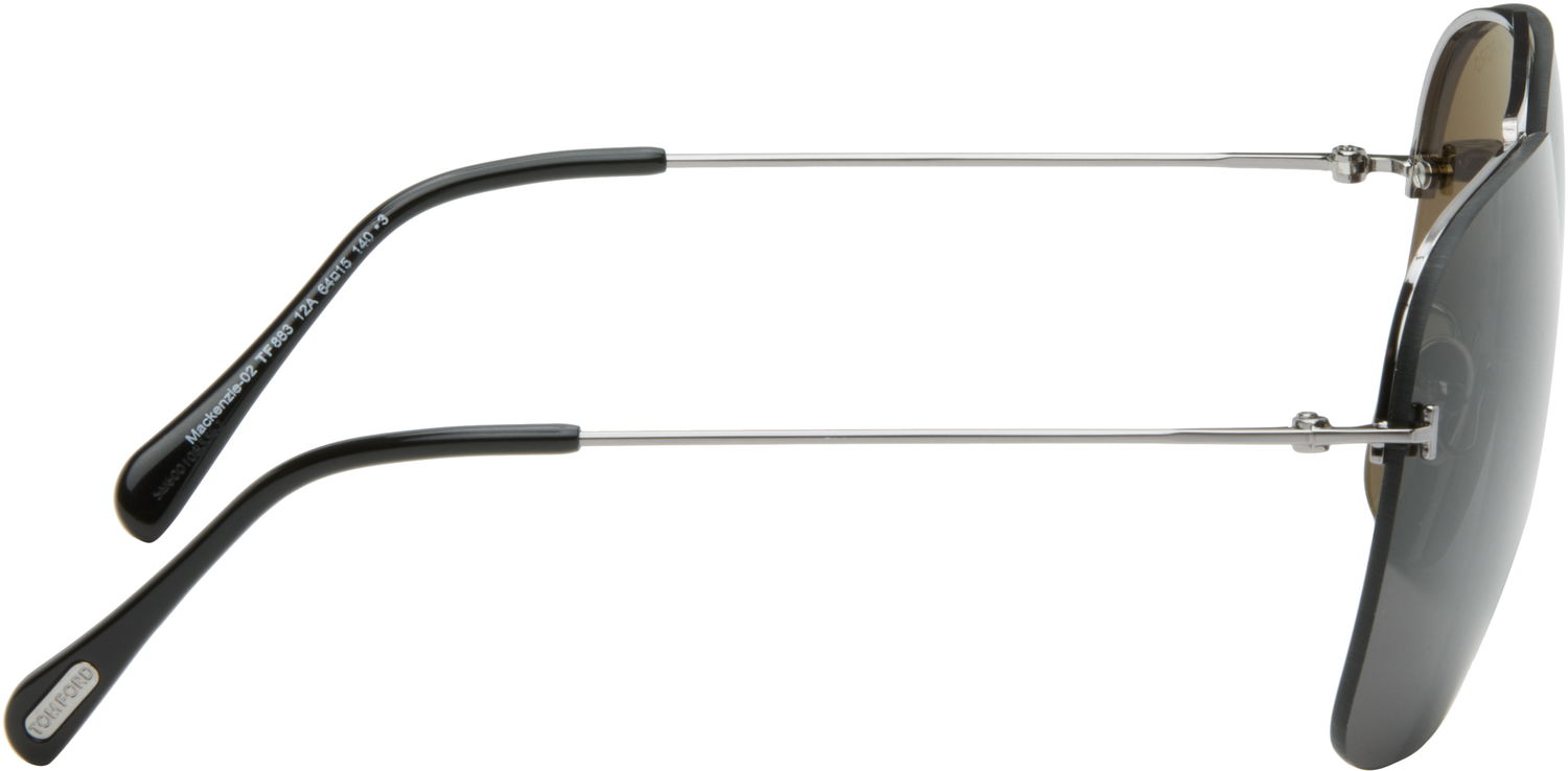Слънчеви очила Tom Ford Tom Ford Mackenzie Sunglasses Сиво | FT0883_6412A, 1