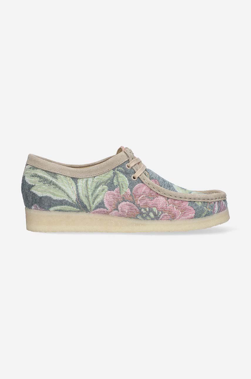 Кецове и обувки Clarks Wallabee Low Top Sneakers Бежово | 26169734, 0