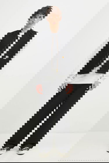 Тениска Carhartt WIP Cotton Long Sleeve T-Shirt Сиво | I026392.00JXX, 4