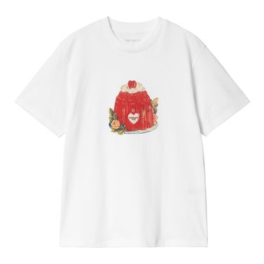 Тениска Carhartt WIP Short Sleeve Pudding Graphic T-Shirt Бяло | I034435_4, 0