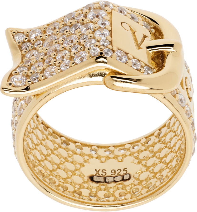 Пръстен Vivienne Westwood Pave Belt Ring Металик | 64040147-01R102-IM