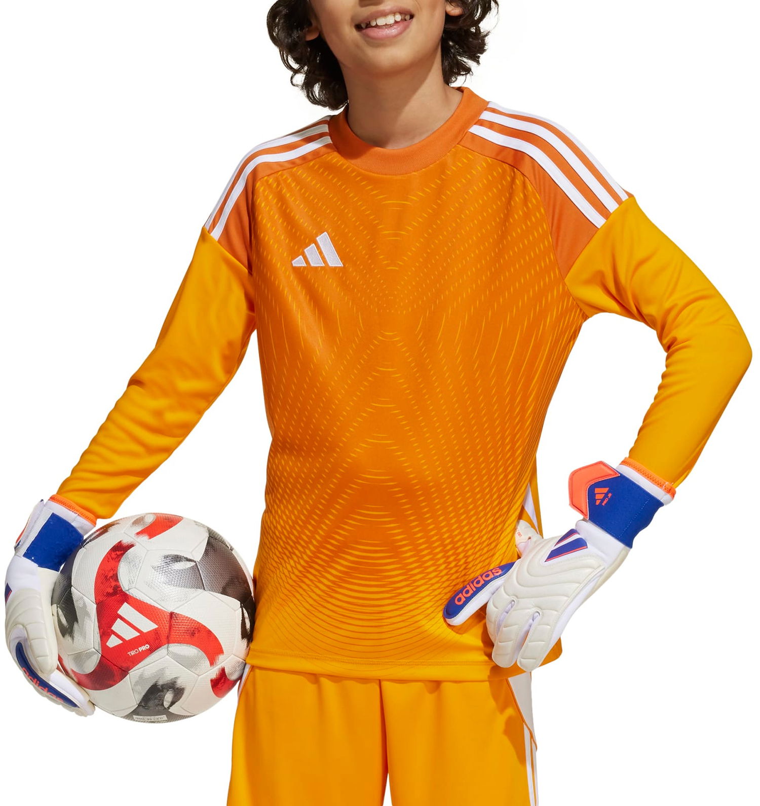 Риза adidas Originals T25 C GK Long Sleeve Soccer Jersey Оранжево
 | jn4500, 0