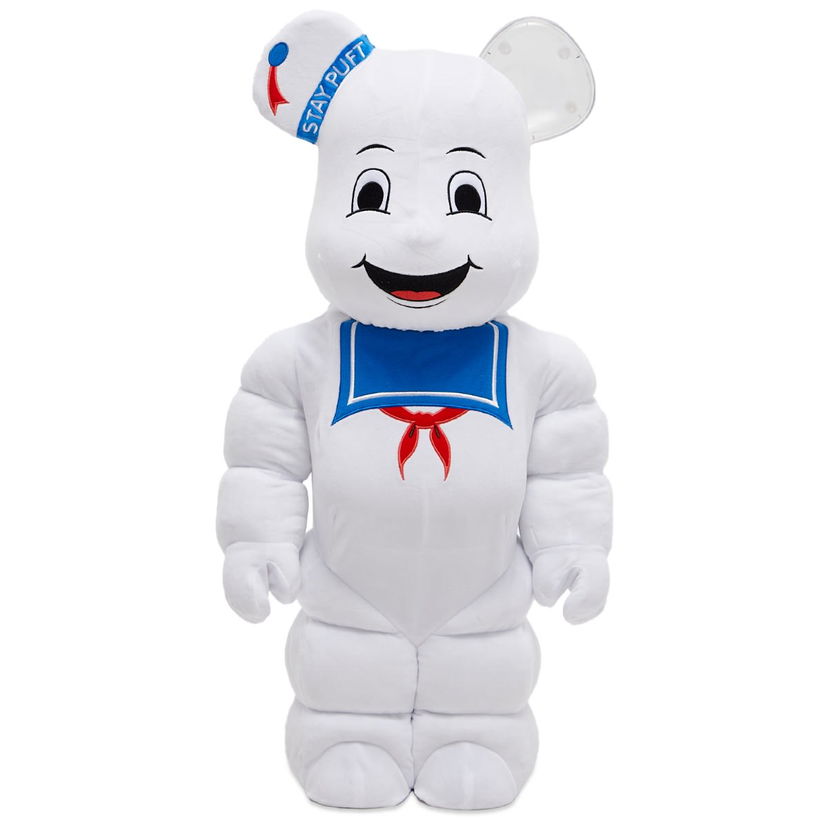 Колекционерско Medicom Toy STAY PUFT MARSHMALLOW MAN COSTUME Be@rbrick in White 1000% Бяло | 4530956604220