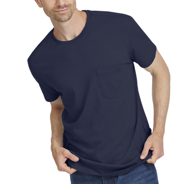 Тениска Allbirds Merino Tee, Size Small Тъмно синьо | A12111M, 2