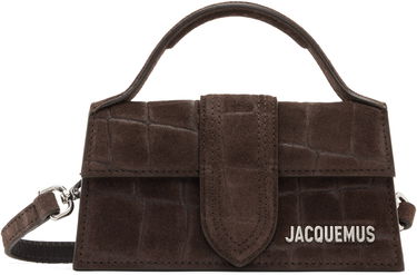 Дамска чанта Jacquemus Jacquemus 'The Bambino' Suede Shoulder Bag Кафяво | 25E213BA006-3243, 0