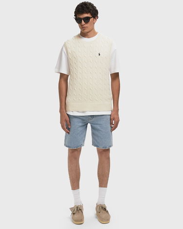 Жилетка Polo by Ralph Lauren Polo Ralph Lauren Cable Knit Vest Бяло | 710979113003, 2