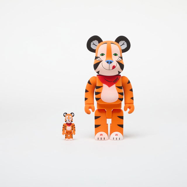 BE@RBRICK Tony The Tiger Vintage Flocky 100% & 400% Set