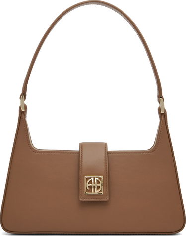 Чанта през рамо Anine Bing Anine Bing Lou Shoulder Bag Кафяво | A-13-11445-COG1, 0