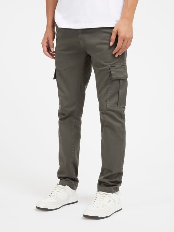 Панталони и дънки GUESS Slim Fit Сиво | M2GB27WCNZ0, 0