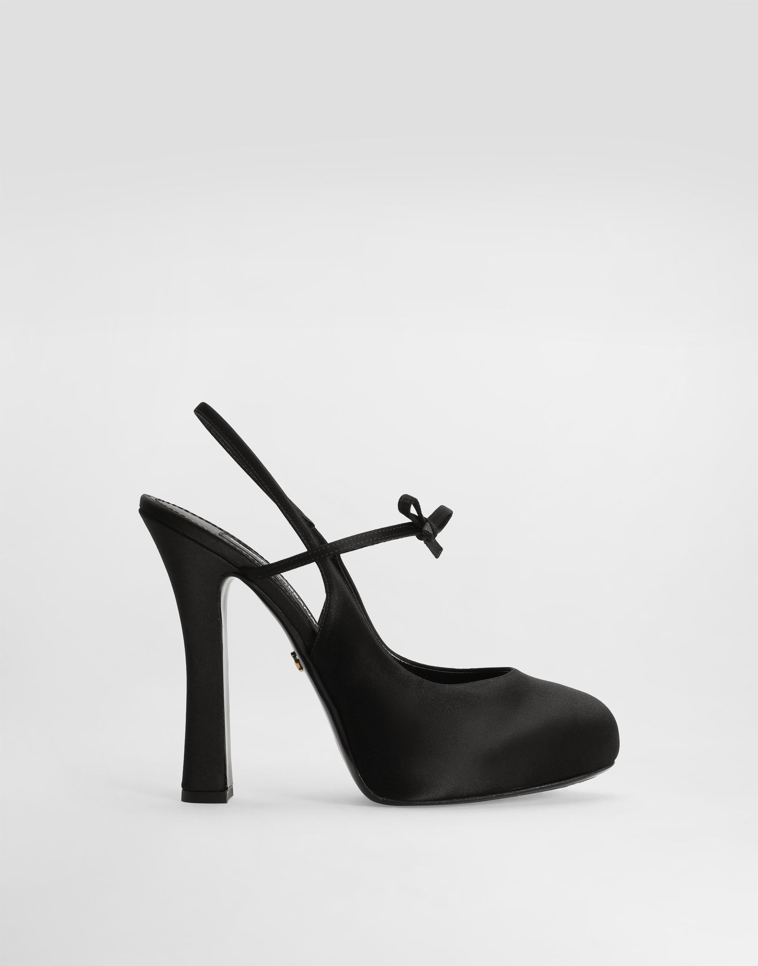 Аксесоари Dolce & Gabbana Dolce & Gabbana Satin Slingbacks with Bow Detail Черно | CG0930AE5478B956, 0