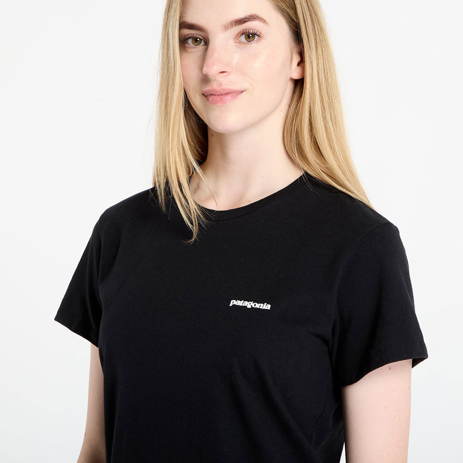 Тениска Patagonia P-6 Logo Responsibili-Tee Черно | 37567 BLK, 1