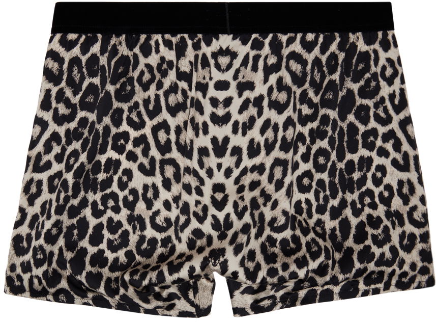 Боксерки Tom Ford Tom Ford Leopard Boxers Бежово | T4LE4 175, 1