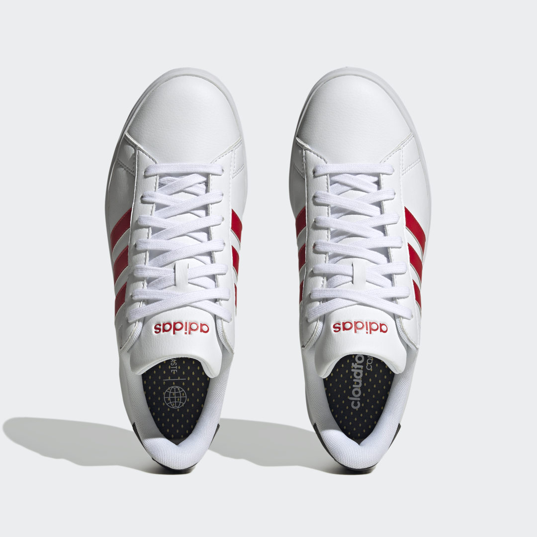 Кецове и обувки adidas Performance Grand Court Cloudfoam Comfort Бяло | FZ6363, 1