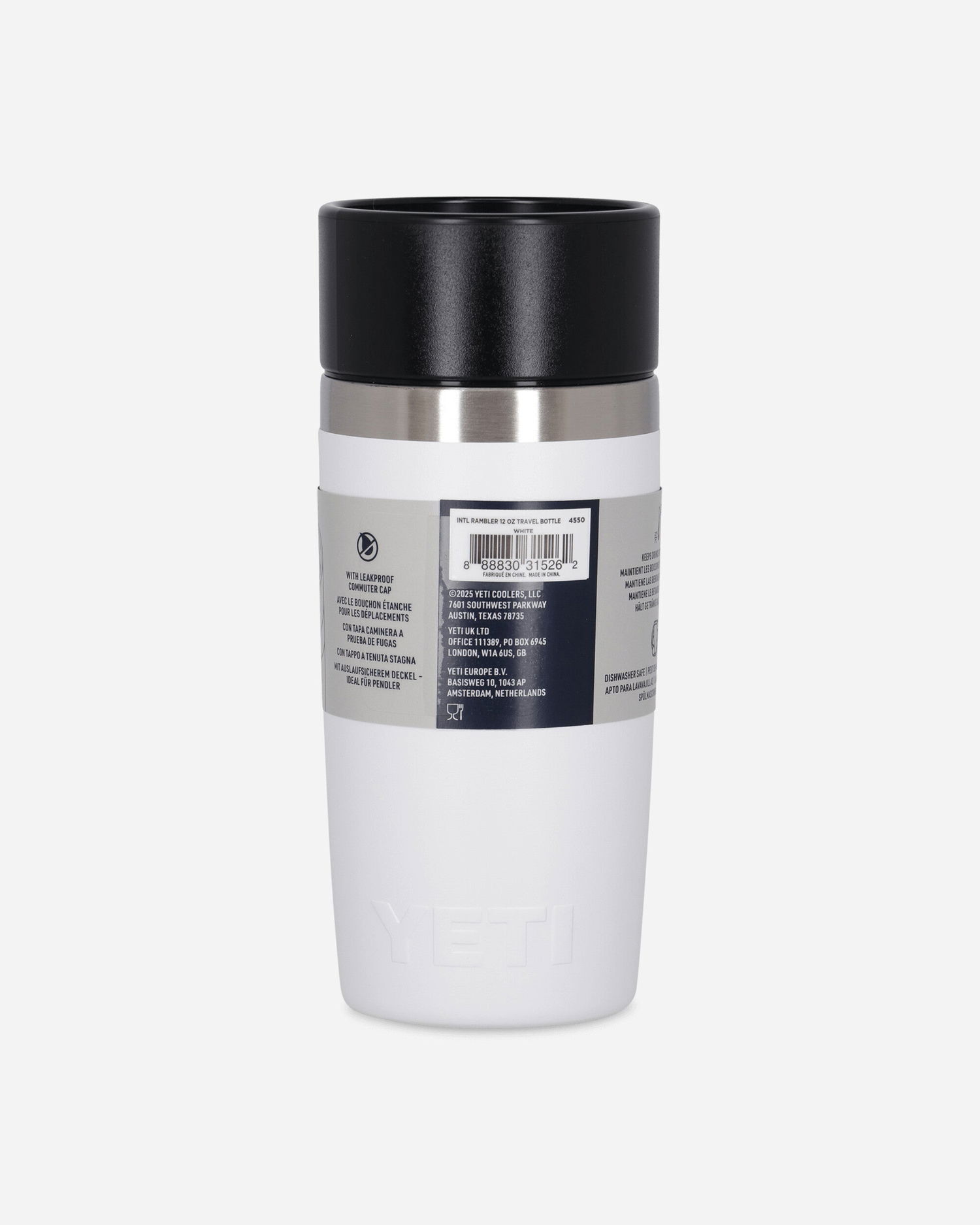 Бутилки за пиене YETI 12 oz Travel Bottle with Leakproof Commuter Cap Бяло | 70000002334 WHITE, 0