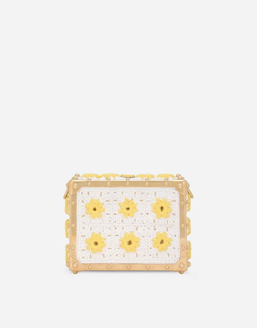Дамска чанта Dolce & Gabbana Dolce & Gabbana Dolce Box Crochet Shoulder/Crossbody Bag Бяло | BB7165AY5668B907, 3