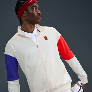 Суитчър Nike NikeCourt Heritage Tennis Jacket Бежово | FZ6925-110, 3