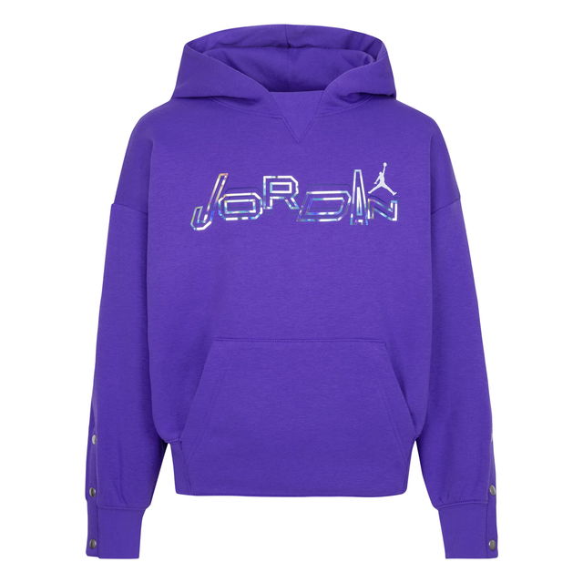 Jordan Take Flight Snap Pullover Purple Venom - Kids - Hoodie Jordan