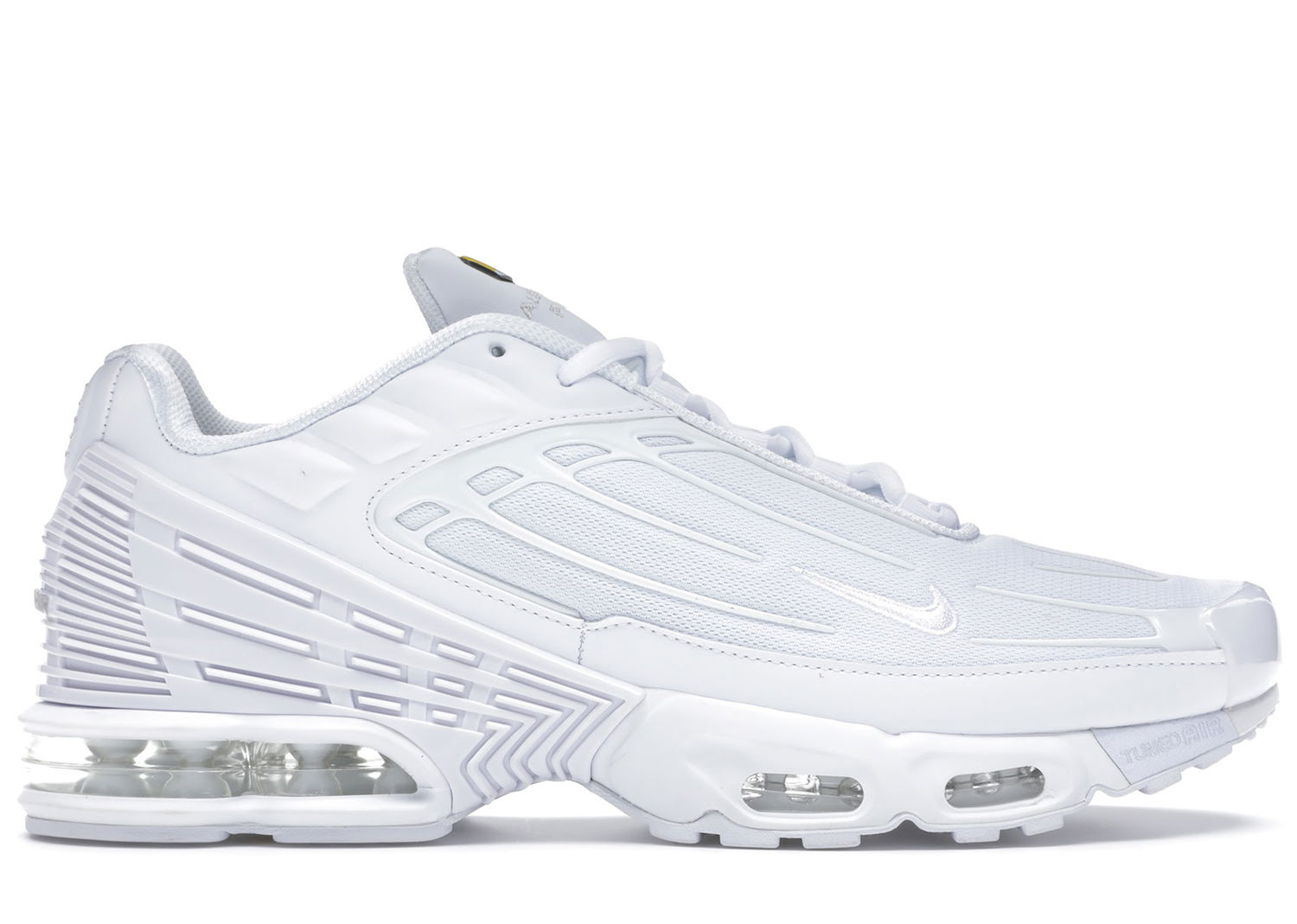 Кецове и обувки Nike Air Max Plus 3 Triple White Бяло | CW1417-100, 0