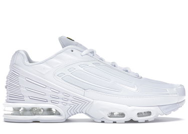 Кецове и обувки Nike Air Max Plus 3 Triple White Бяло | CW1417-100, 0