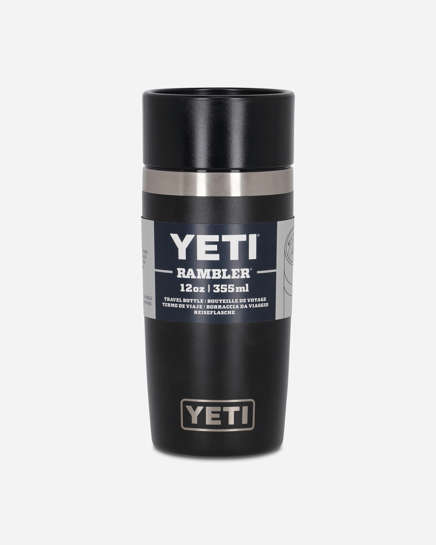 Бутилки за пиене YETI 12 oz Travel Bottle with Leakproof Commuter Cap Черно | 70000002333 BLACK, 1