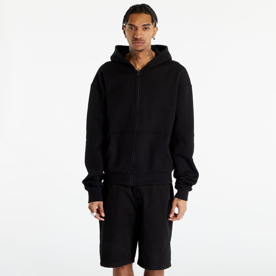 Суитчър Urban Classics Ultra Heavy Zip Hoody Черно | TB6245-00007, 0