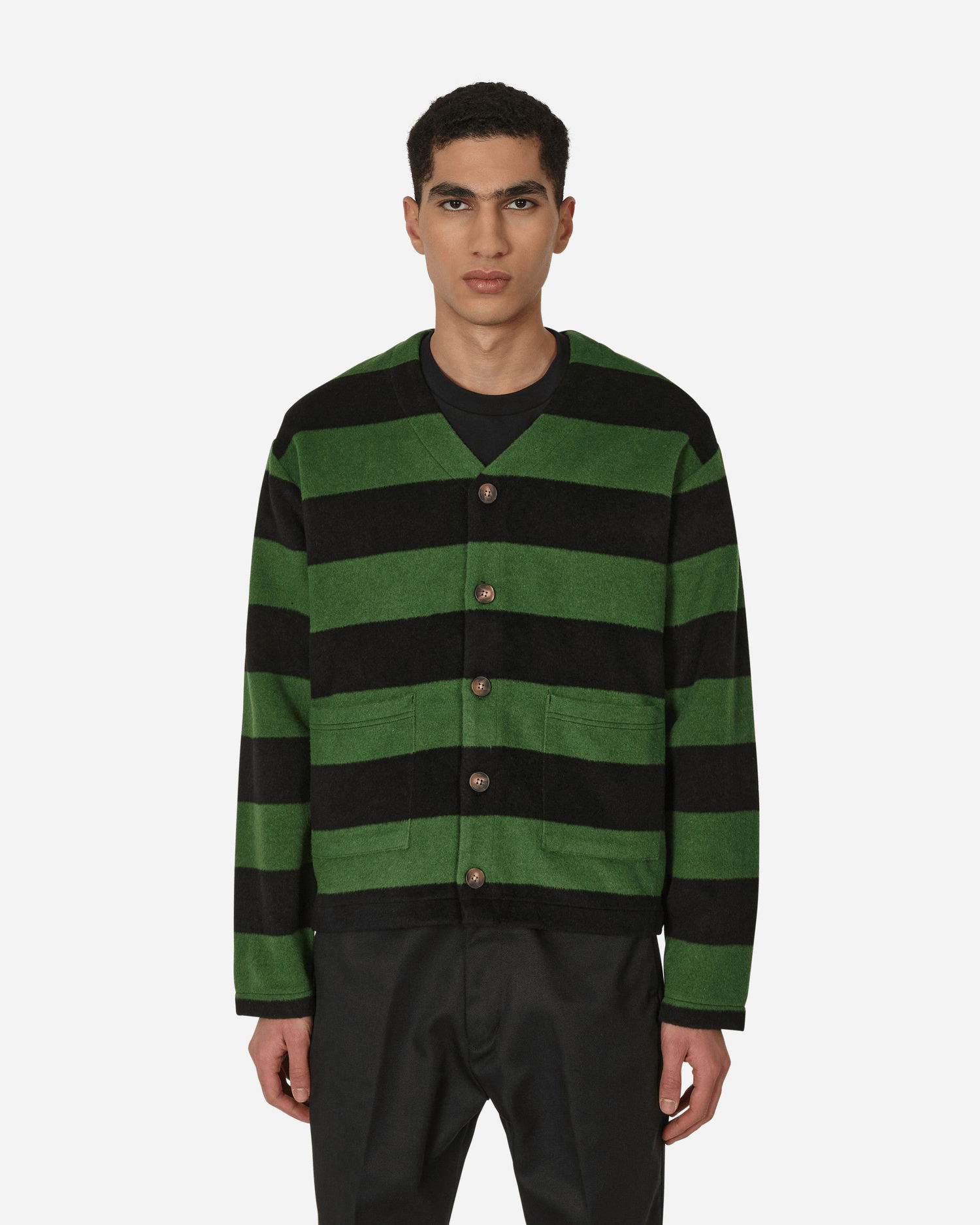 Пуловер Pleasures Typo Cardigan Зелено | P22W014 GREEN, 0