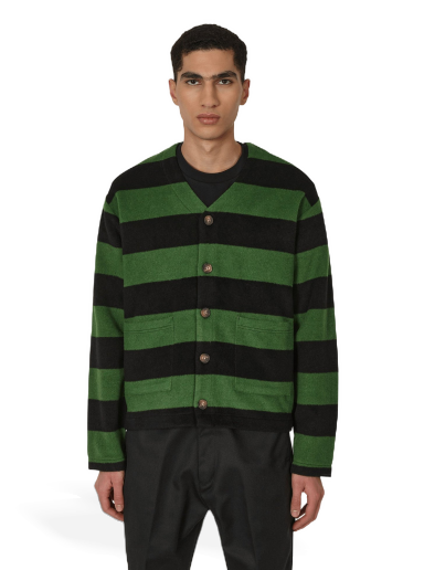 Пуловер Pleasures Typo Cardigan Зелено | P22W014 GREEN