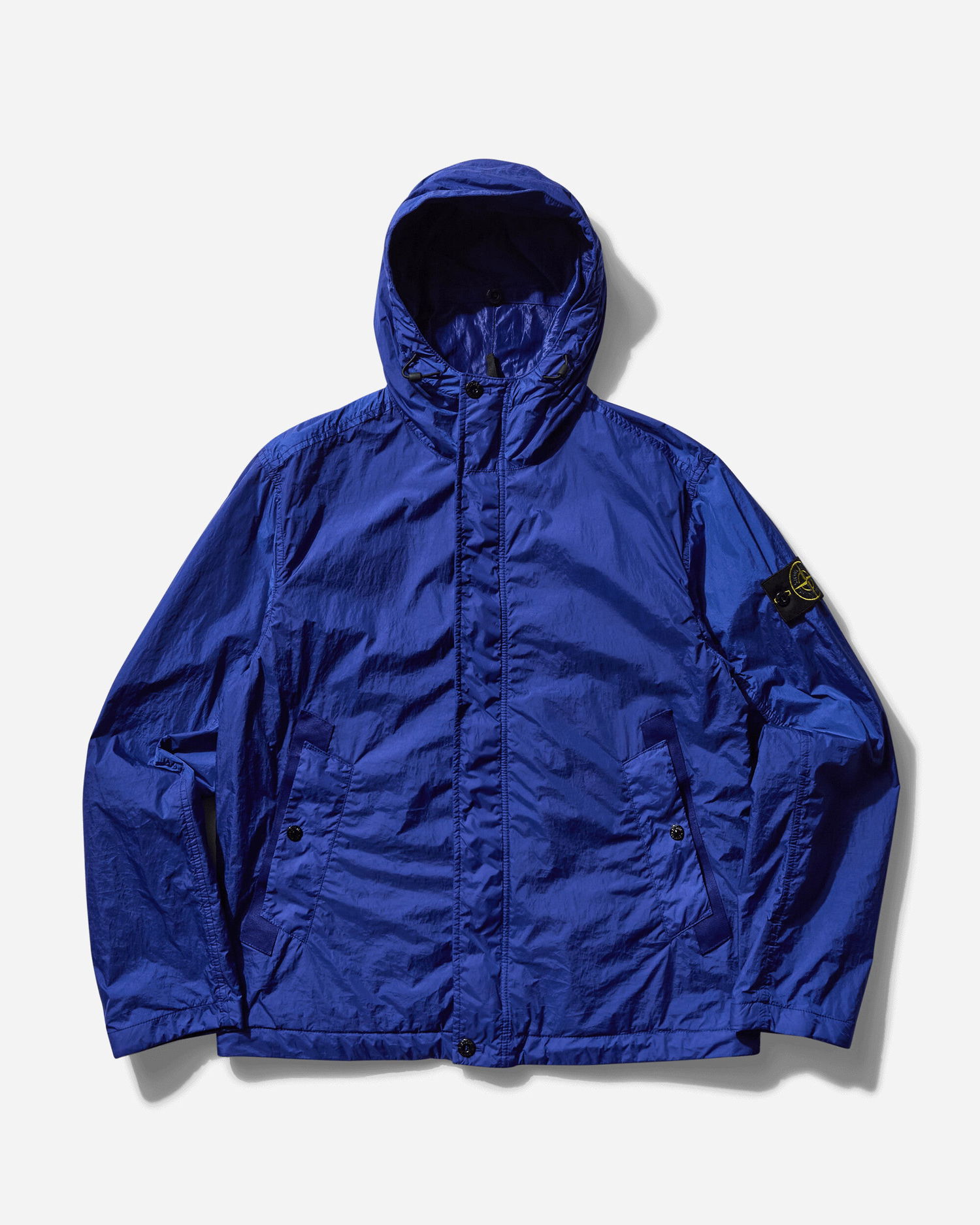 Ветровка Stone Island Crinkle Reps R-NY Hooded Jacket Синьо | K1S15-4100092-S0A23 V0022, 1
