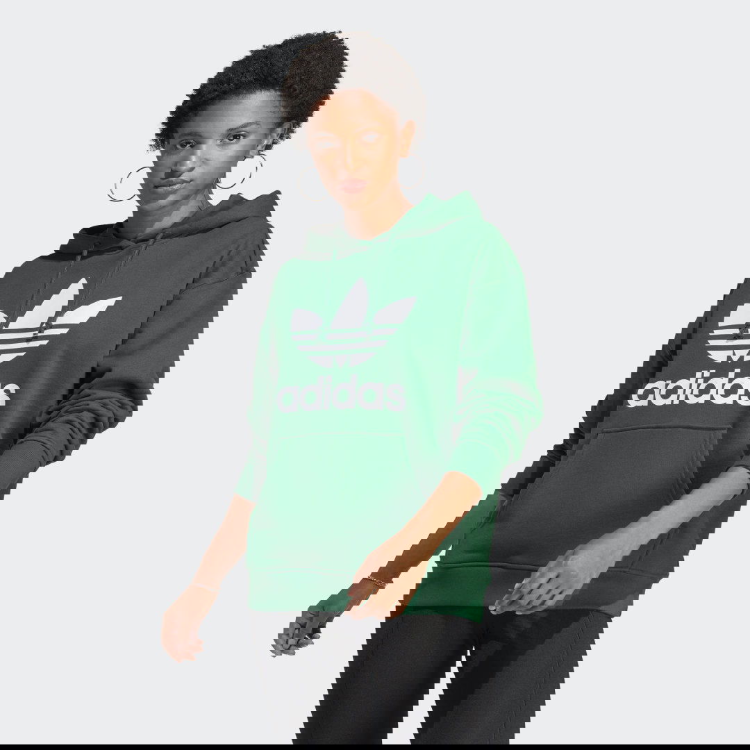 Суитчър adidas Originals Trefoil Зелено | IB7433, 0