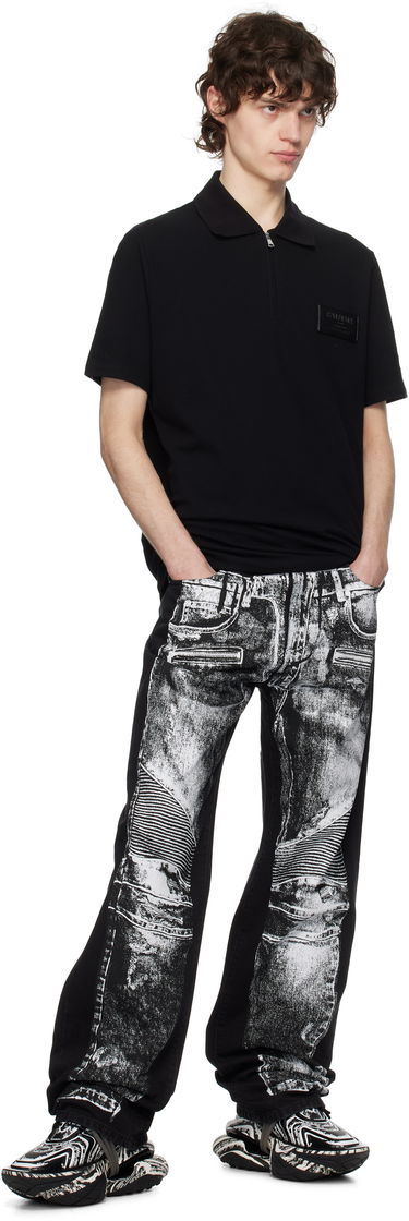 Кецове и обувки Balmain Balmain Unicorn Wave Черно | EM1VI362KRCT, 4