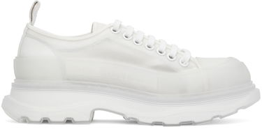 Кецове и обувки Alexander McQueen Mesh Tread Slick Low Sneakers Бяло | 662672W4Q31, 0