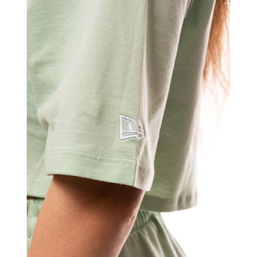 Съкратен топ New Era MLB Le Crop Tee Los Angeles Dodgers Fresh Зелено | 60435325, 2