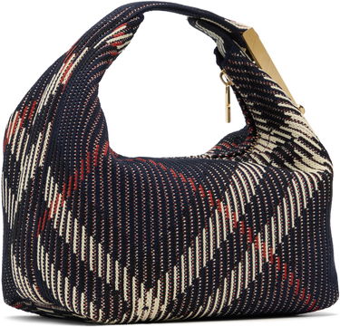 Дамска чанта Burberry Burberry Mini Peg Duffle Bag Тъмно синьо | 8103824, 2