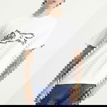 Тениска BBC IceCream Spray Paint Running Dog T-Shirt Бяло | IC25440-WHT, 2