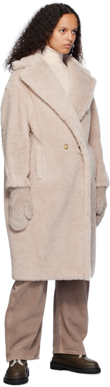 Ръкавици Max Mara Max Mara Ombrato Faux Fur Mittens Бежово | 2424566062600 MM10501, 2