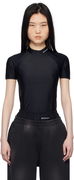 Alexander Wang.t Logo Detailed Rash Guard