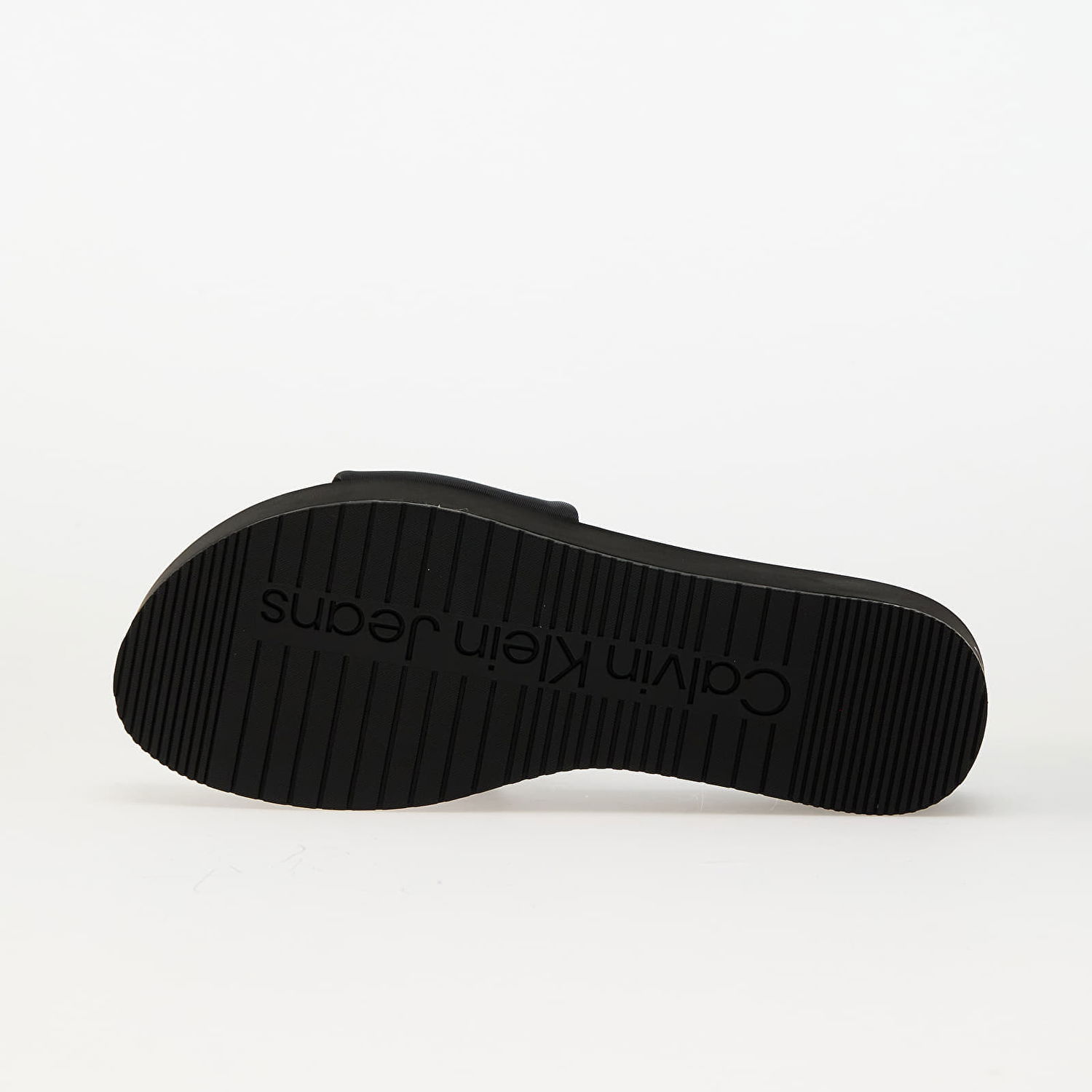 Кецове и обувки CALVIN KLEIN Flatform Sandal Slid Black Черно | YW0YW01791 0GJ, 1