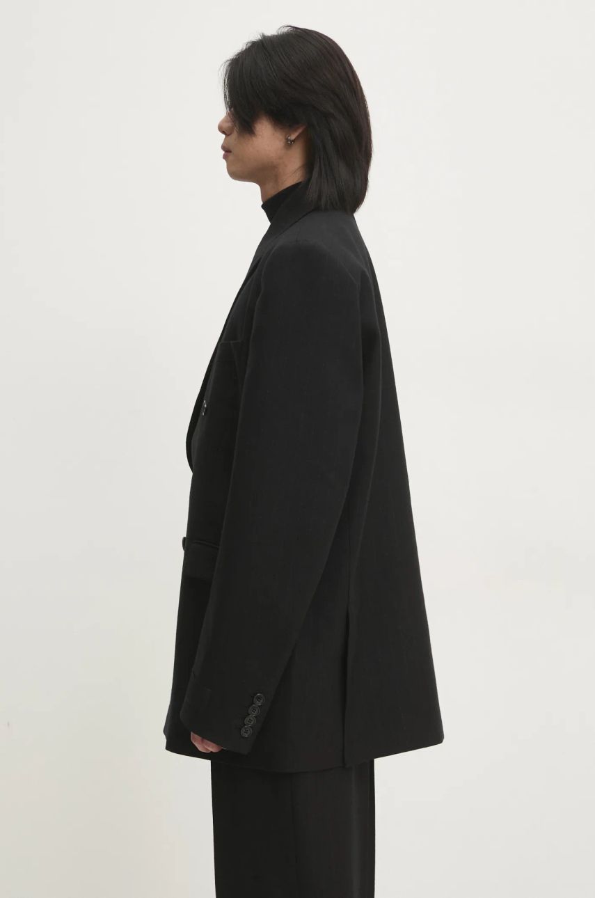 Яке VETEMENTS VETEMENTS Double Breasted Evening Blazer Черно | UA66JA450B1, 1