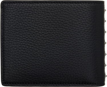 Портфейл Valentino Valentino Garavani Rockstud Grainy Calfskin Wallet Черно | 6Y2P0V17PDX, 1