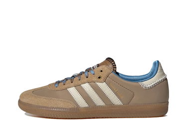 Кецове и обувки adidas Originals Samba Millennium Wales Bonner Desert White Кафяво | IH3261, 0