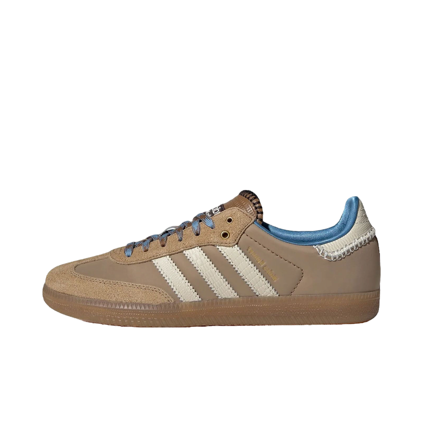 Кецове и обувки adidas Originals Samba Millennium Wales Bonner Desert White Кафяво | IH3261