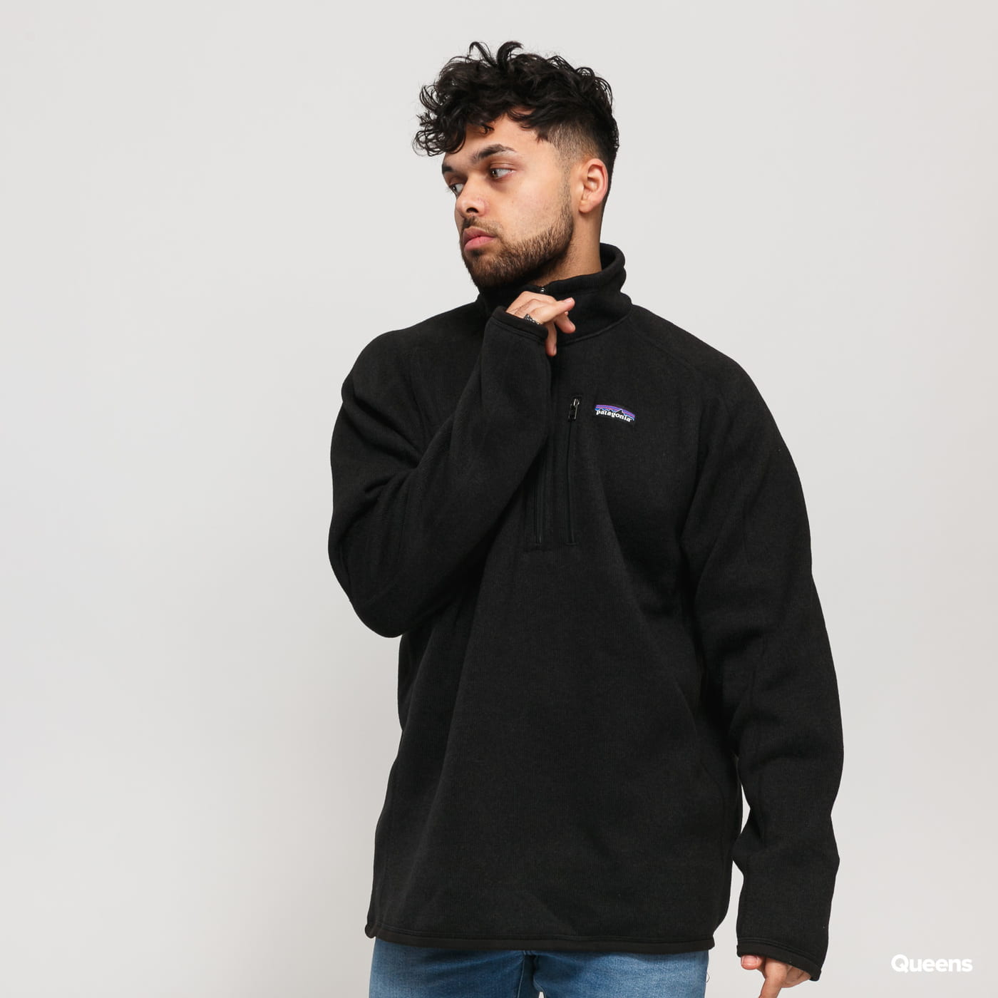 Суитчър Patagonia Better Sweater 1/4 Zip Черно | 25523 BLK, 0