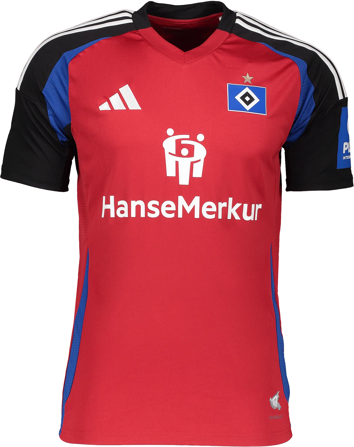 Фланелка adidas Originals Hamburger SV 2024/25 Third Jersey Kids Червено | 5hsvip2187, 0