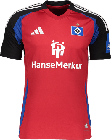 Фланелка adidas Originals Hamburger SV 2024/25 Third Jersey Kids Червено | 5hsvip2187, 0