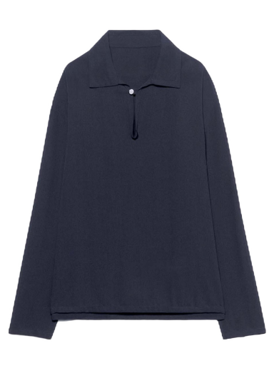 Суитчър Jacquemus Le Haut Marin Pullover Sailor Top Тъмно синьо | 225TO004-1004 380