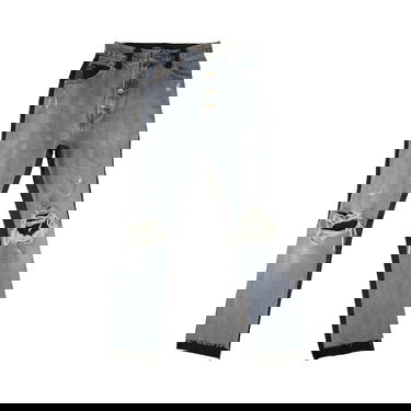 Дънки AMIRI Denim Leather Pants Синьо | WBLTD CRFINK BLUE, 1