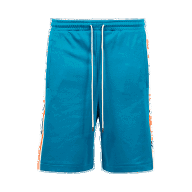 Къси панталони Gucci Interlocking Jersey Short Синьо | 673308 XJDU1 4628, 0