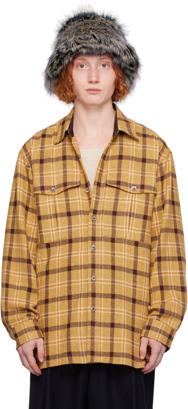 Yellow Check Shirt