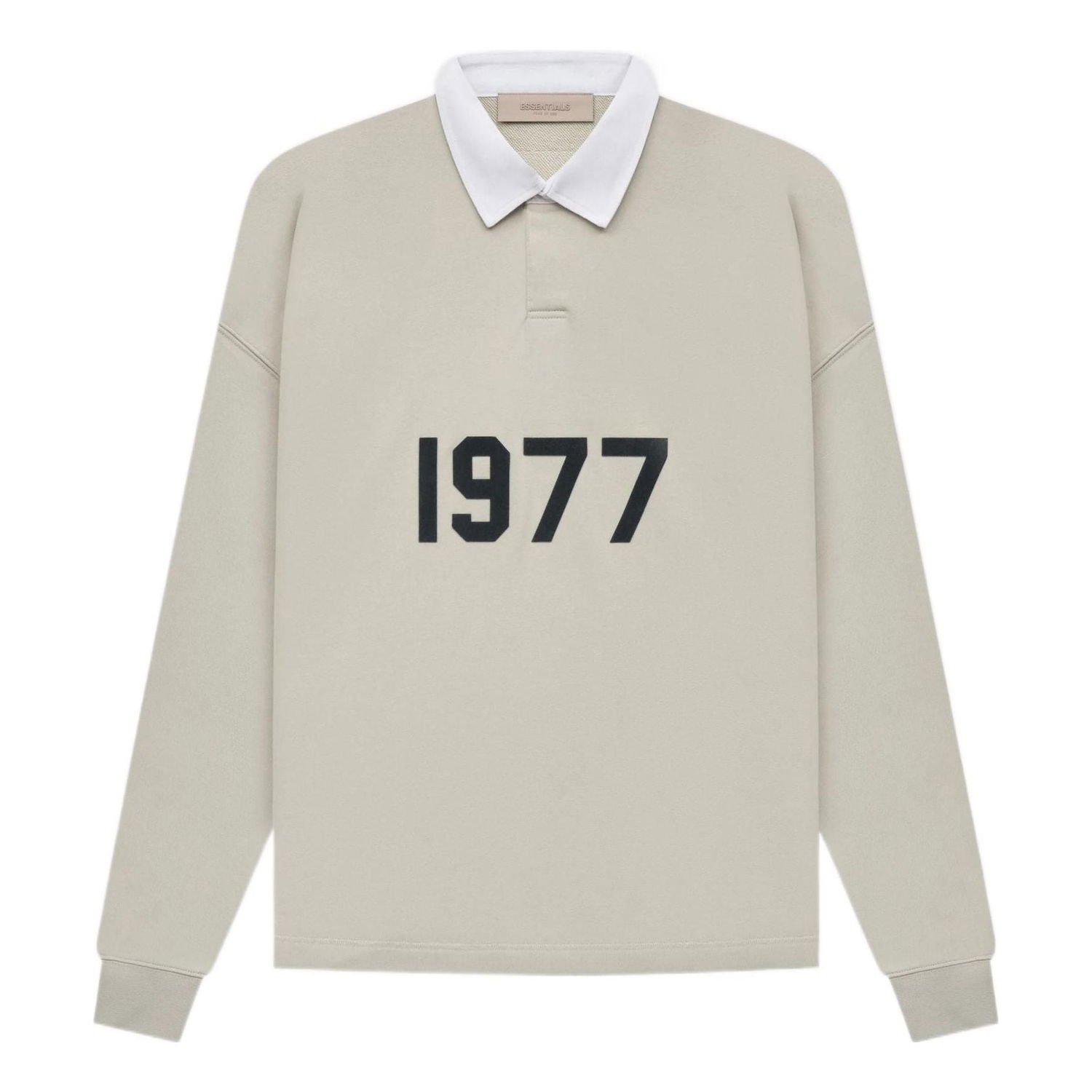 Поло тениска Fear of God Essentials 1977 Rugby Polo Бежово | FOG-SS22-106, 0